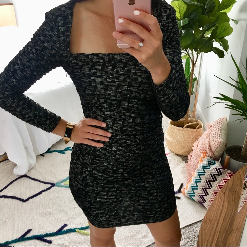 T-bags Los Angeles black and silver dress